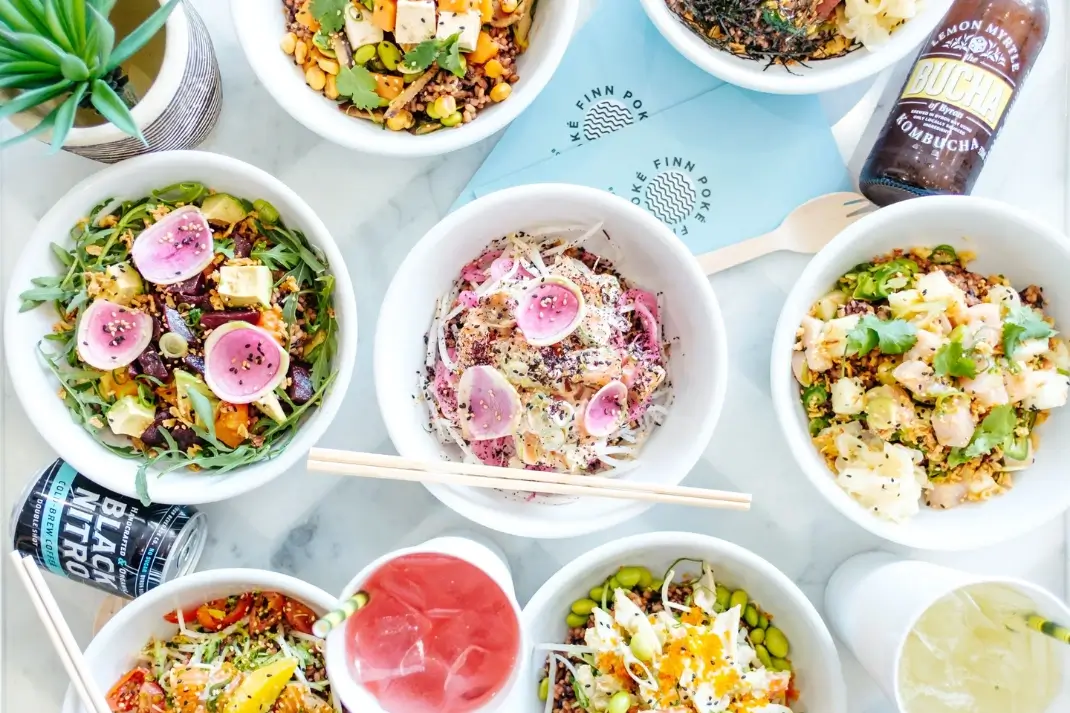 poke bowl catering by local caterers